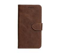 WDMYLFTW Coque pour Xiaomi Poco M8 Power 5G Housse | Antichoc Flip Bumper Rabat Étui de Protection Cuir PU Porte Carte Pochette de Portefeuille Case Cover Etui (Marron)