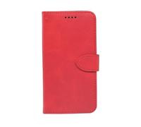 WDMYLFTW Coque pour ZTE Nubia Z80 Ultra Housse, Flip Bumper Rabat Antichoc Étui de Protection Cuir Carte Porte Pochette de Portefeuille Etui Cover Case (Rouge)