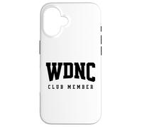WDNC Club Member We Do Not Care Cadeau Femme Périménopause Coque pour iPhone 16