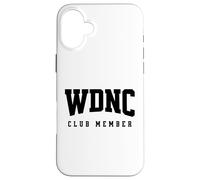 WDNC Club Member We Do Not Care Cadeau Femme Périménopause Coque pour iPhone 16 Plus