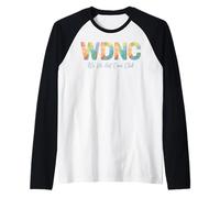 WDNC Club We Do Not Care Club Ménopause Assortie Manche Raglan