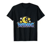 WDNC Moon and Stars We Do Not Care Sarcastic Club T-Shirt