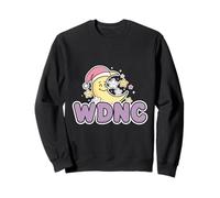 WDNC We Do Not Care Funny Cute Women Moon Stars Ménopause Sweatshirt