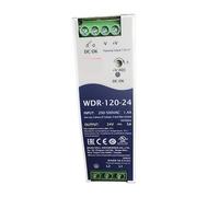 WDR-120-24 24V 5A Single Output Industrial DIN RAIL Power Single and two phase wide input range