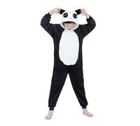 WDRHC Enfant Ensemble de Pyjama Licorne Grenouillère Animaux Romper Pajamas Onesie Animal Combinaison Costume Vêtement de Nuit en Flanelles Soirée Noël Déguisement Fille Garçon Panda