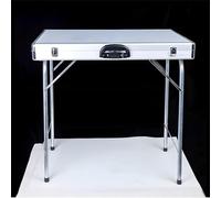 WDSOPK Boîte De Rangement Portable en Alliage D'Aluminium pour Bijoux avec Support Pliable - Organisateur pour Marchés Nocturnes Et Présentoirs, Idéal pour Les Vitrine(70 * 50)