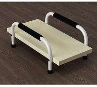 WDSOPK CPU Holder Stand Pc Stand Mainframe Box Bracket Puts CPU Stand Desktop Base Simple Mainframe Tray Chassis Increase Shelf Fits Most Pc Cases Under Desk Pc Tower Stand (Gol(Black-D)