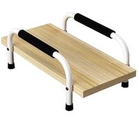 WDSOPK CPU Holder Stand Pc Stand Mainframe Box Bracket Puts CPU Stand Desktop Base Simple Mainframe Tray Chassis Increase Shelf Fits Most Pc Cases Under Desk Pc Tower Stand (GRE(Black-B)