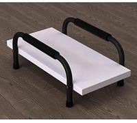 WDSOPK CPU Holder Stand Pc Stand Mainframe Box Bracket Puts CPU Stand Desktop Base Simple Mainframe Tray Chassis Increase Shelf Fits Most Pc Cases Under Desk Pc Tower Stand (D)(Black 41)