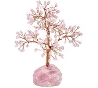 WDSOPK Crystal Tree Ornaments Feng Shui Money Tree Figurines Desk Sculpture Crafts Ornaments for Good Luck Home Decoration