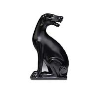 WDSOPK Dog Model Statue, Copper Dog Sculpture Art Collection Gift Home Decoration Mini Hand-Carved Crafts Gift