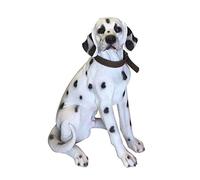 WDSOPK Dog Statue Decoration, Dog Sculpture Model Garden Outdoor Home Creative Animal Decoration Model Resin Retro Art Ornaments Gift