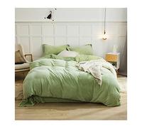 WDSOPK Ensemble De Literie d'hiver,Housse De Couette en Flanelle Unie,Douce Et Chaude,Polaire Corail,pour Garder Le Lit Au Chaud. Housse De Couette Lavab(I-1 Pièce 220X240Cm)