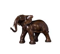 WDSOPK Garden Statues Elephant Ornament Elephant Gifts Animal Ornaments Ornaments Statues Sculptures Home Decor Metal Ornament Bronze Animal The Elephant Statue Sculpture