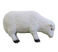 WDSOPK Garden Statues Garden Statues Decor Yard Art Animal Sculptures, Outdoor Statues Garden Outdoor Simulation Animal Sculpture Balcony Courtyard Resin Sheep Figurine Garden C