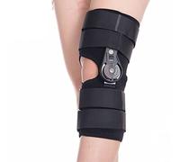 WDSOPK Genouillère ouverte et réglable pour douleurs arthritiques, arthrose, orthèse, attelle d'immobilisation, design unisexe qui fonctionne avec chaque jambe, S (A L)