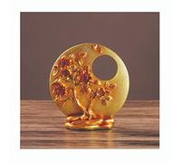 WDSOPK Happy Eyebrow Decoration New Chinese High-End Resin Ornaments Home Decoration Housewarming New Home Wine Cabinet Crafts Ornaments Gifts