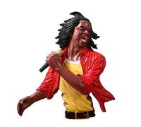 WDSOPK Large Wall Sculpture Art Decor,3D Music Art Statue Ornament for Bar Restaurant Wall Decor,Creative Jazz Musician Player Figure Sculpture(51X46X13Cm)