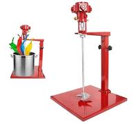 WDSOPK Mélangeur Pneumatique,Mélangeur De Peinture,Mélangeur Vertical,Mélangeur À Levage Automatique en Acier Inoxydable De 5 Gal/20 L,pour Revêtement De Peinture