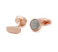WDSOPK Men's Cufflinks with Crystal French Casual Round Sleeve Buttons Shirt Sleeve Nail Accessories(Gold-1-As Show)