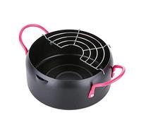 WDSOPK Non-Stick Fryer Food Fryer Anodized Binaural Handle Nonstick Iron Multipurpose Fried Pot Skillet Stockpot Specialty Cooking Cookware Frying Pan Interesting