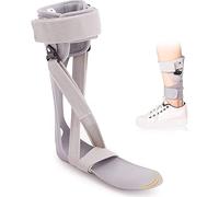 WDSOPK Orthèse de pied pouvant porter des chaussures, attelle de cheville pour pied soutient les accidents vasculaires cérébraux, hémiplégie, stabilisateur d'immobilisation du sommeil, S (L)