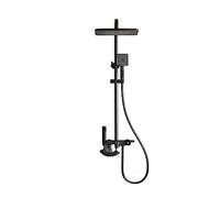 WDSOPK Panneau De Douche, Système De Douche À Affichage Numérique Intelligent, Ensemble De Douche en Laiton, Accessoires De Salle De Bain, Ensemble De Douche pour Sall(Néron-1)