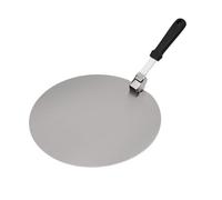 WDSOPK Pizza Peel Pizza Shovel Spatula Plastic Round Stainless Steel Pastry Paddle Handle Foldable Non-Stick Cake Tools Kitchen Baking Accessories Pizza Paddle
