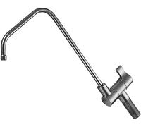 WDSOPK Robinets de filtre à eau de cuisine robinet de cuisine monotrou osmose inverse robinet d'eau filtrée en laiton (gris)