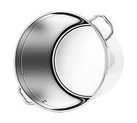 WDSOPK Stockpots 20Cm Stainless Steel Stockpot, Stock Pot with Lid, Large Capacity Soup Pot, Stew Pot Cooking Pot, Dishwasher Safe