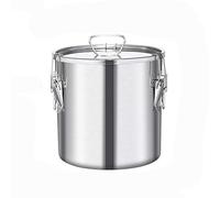 WDSOPK Stockpots Large Stock Pot, 304 Stainless Steel Sealed Bucket, Large Capacity Pot, Fast Heat Conduction, Suitable for Various Heat Sources