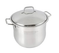 WDSOPK Stockpots Stockpot Stainless Steel, Safe Stock Pot with Lid, Mirror Polished Soup Pot, Perfect for Soups, Stews and Casseroles(17 litres)
