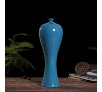 WDSOPK Vase Décoratif en Céramique Chinoise De 31 Cm (12,2 Pouces), en Porcelaine Bleue Et Blanche, Fait Main, Idéal pour Le Salon, La Décoration Intérieure, Le Bureau(Je)