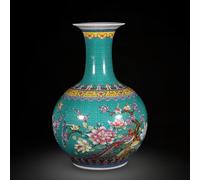 WDSOPK Vase en Céramique De Jingdezhen, Grand Vase À Fleurs De 54 Cm De Haut, Idéal pour La Décoration Intérieure, À Poser Au Sol Ou dans Un Salon. Porcelaine Artisana(E)