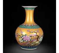 WDSOPK Vase en Céramique De Jingdezhen, Grand Vase À Fleurs De 54 Cm De Haut, Idéal pour La Décoration Intérieure, À Poser Au Sol Ou dans Un Salon. Porcelaine Artisana(C)