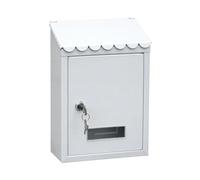 WDWDW Boîte aux Lettres antirouille 22 x 6,5 x 30 cm Boîtier sécurisé pour recevoir Le courrier