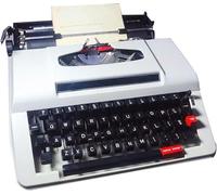 WDWDW Machine à écrire Manuelle Portable, Style Vintage Classique, nostalgique et Durable.