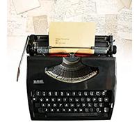 WDWDW Machines mécaniques anglaises Anciennes Vintage, Usage Normal, Art Antique rétro, Noires