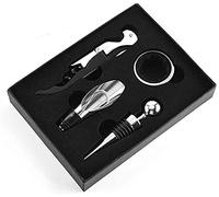 WDWDW Ouvre-Bouteille à ailettes, Tire-Bouchon Multifonctionnel, 1 Coffret Cadeau, Bouchons à vis en Acier Inoxydable, Accessoires de Cuisine et de Bar