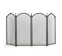 WDWDW Pare-feu en métal, Maille étincelle, sécurité bébé et Animaux domestiques, en Fer forgé Pliable et décoratif