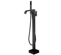 WDWDW Robinet de Baignoire îlot à Effet Cascade, mitigeur en Laiton à poignée Unique, Eau Chaude et Eau Froide.