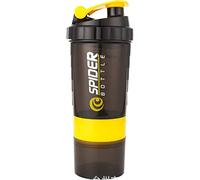 WDWDW Shaker à protéines Portable Grande capacité, 3 Compartiments, pour Le Sport