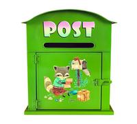 WDWDW Support Mural, verrouillable, Peut être utilisé pour Stocker du courrier, des enveloppes, des Cartes de vœux, 12 x 11 x 4 po