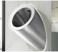 WDWDW Urinoir en Acier Inoxydable, Bar, Toilettes à capteur Automatique, Chasse d'eau pour Hommes, Salle de Bain pour Adultes, Chasse d'eau Verticale Intelligente à Induction