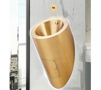 WDWDW Urinoir en Acier Inoxydable, Bar, Toilettes à capteur Automatique, Chasse d'eau pour Hommes, Salle de Bain pour Adultes, Chasse d'eau Verticale Intelligente à Induction