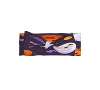 WDXQHY Bandeau élastique doux pour bébé avec nœud citrouilles et fantômes pour nouveau-né de 0 à 6 mois