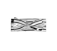 WDXQHY Bandeau élastique doux pour bébé avec nœud pour bébé de 0 à 6 mois Motif chaton rayé