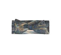 WDXQHY Le bandeau kaléidoscope aurore doux pour bébé avec nœud pour nouveau-nés élastique et doux pour la peau pour 0 à 6 mois Parfait pour une fête prénatale