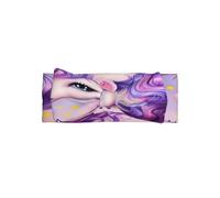 WDXQHY The Unicorn Card Bandeau souple avec nœud pour nouveau-né - Accessoire de cheveux élastique doux pour la peau - Pour 0 à 6 mois - Parfait pour une fête prénatale