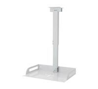 WDZCZDoo Support de projecteur pour plafond de 34 à 56 cm, capacité de charge de 14 kg, support universel pour projecteur, avec guidage de câble caché pour le plafond, support de plafond pour